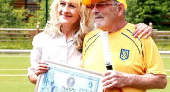 97-річний тенісист з України потрапив в Книгу рекордів Гіннеса